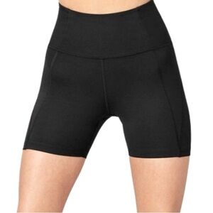 Girlfriend‎ Collective Black Bike Shorts